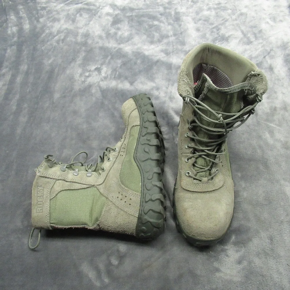 Rocky S2V Boots Mens 9M Green Enhanced Jungle‎ Puncture Resistant C027 Steel Toe